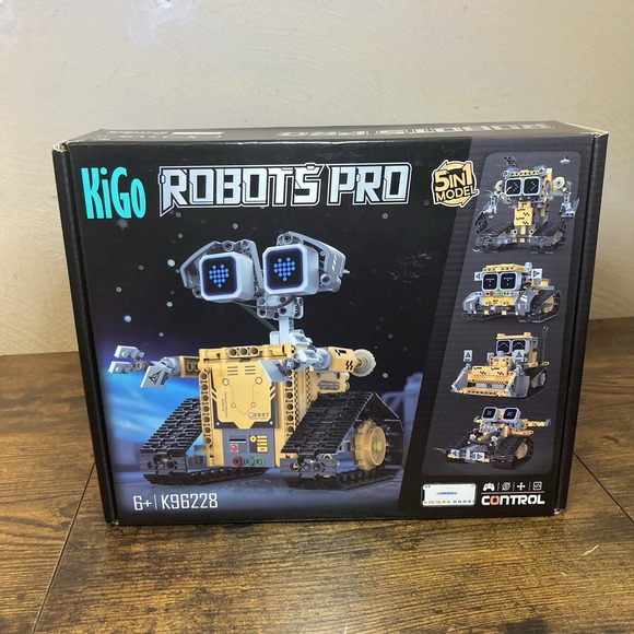 KiGo Other - Robot Pro Block Building Kit 5-in-1 Remote Control STEM Toy K96228 Model Program